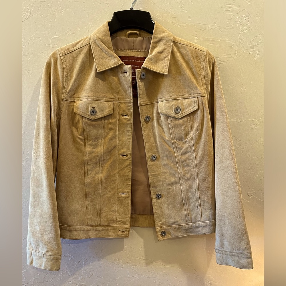 Eddie Bauer suede jacket